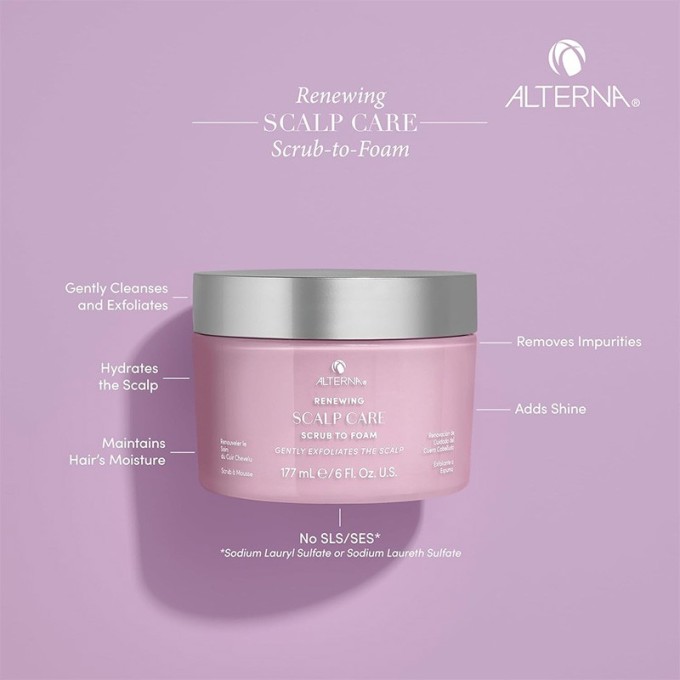 Alterna Renewing Scalp Care Scrub To Foam - Peeling for the scalp 177 ml