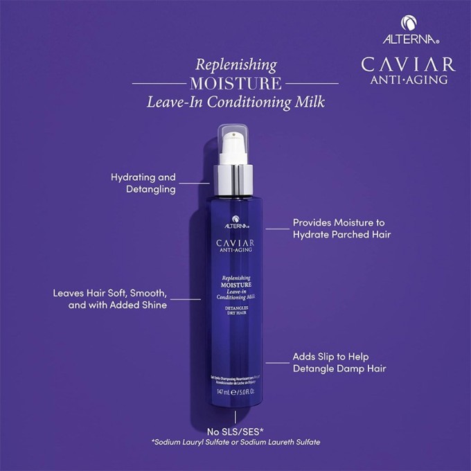 Alterna Caviar Anti-Aging Replenishing Moisture Milk Leave-In Conditioning Spray 147 ml