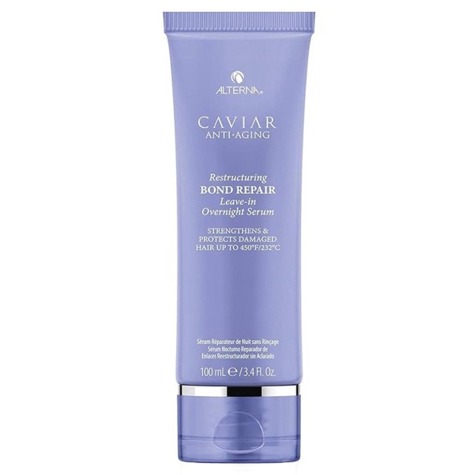 Alterna Caviar Anti-Aging Restructuring Bond Repair Leave-In Overnight Serum - Atkuriamasis serumas