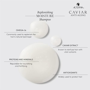 Alterna Caviar Anti-Aging Replenishing Moisture Shampoo 40 ml 2