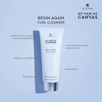 Alterna My Hair. My Canvas. Begin Again Curl Cleanser - Shampoo for wavy and curly hair 200 ml 2