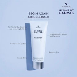 Alterna My Hair. My Canvas. Begin Again Curl Cleanser - Shampoo for wavy and curly hair 200 ml