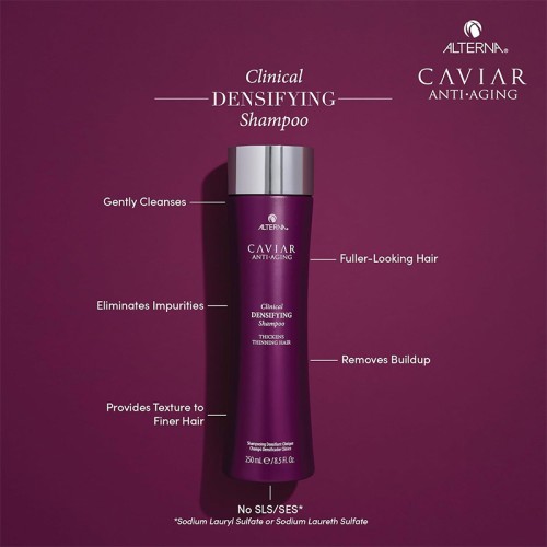 Alterna Caviar Clinical Densifying Thickens Thinning Hair Shampoo 250 ml