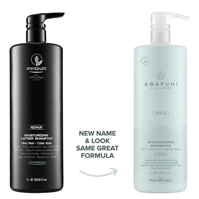 Paul Mitchell Awapuhi Wild Ginger Moisturizing Lather Shampoo - drėkinamasis šampūnas plaukams