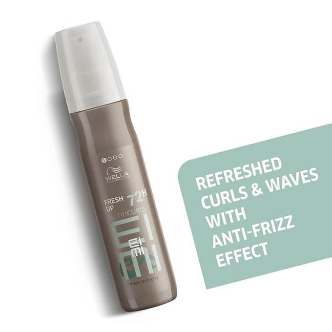 Wella Professional Eimi Nutricurls Fresh Up 72h Anti-Frizz Spray - plaukų purškiklis su apsauga nuo
