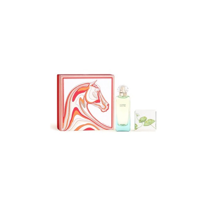 Hermes Un Jardin Sur le Nil dovanų rinkinys - EDT 100 ml ir muilas 50 g