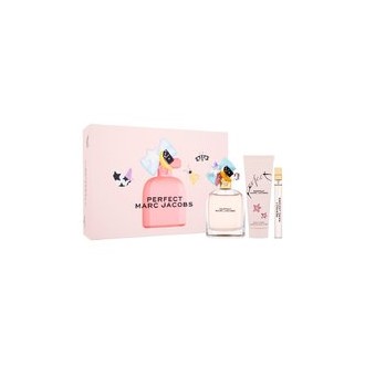 Marc Jacobs Perfect Gift set EDP 100 ml, miniature EDP 10 ml and body lotion 75 ml 100 ml