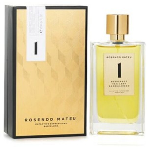 Rosendo Mateu N 1 Bergamot, Tea Leaf, Sandalwood EDP 100 ml kvepalai unisex