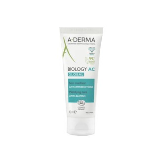 A-Derma Biology AC Global Anti-Blemish Mattifying Care - matizuojanti priežiūra nuo odos