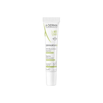 A-Derma Dermalibour+ Repairing Cica-Lip Balm - drėkinamasis lūpų balzamas, 15 ml