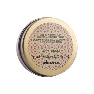 Davines More Inside Shine Wax - plaukų vaškas, 75 ml