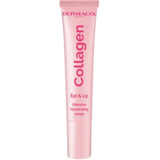 Dermacol Collagen Eye and Lip Cream - jauninantis akių ir lūpų kremas, 15 ml