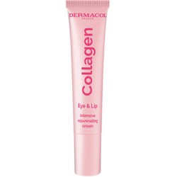 Dermacol Collagen Eye and Lip Cream - jauninantis akių ir lūpų kremas, 15 ml
