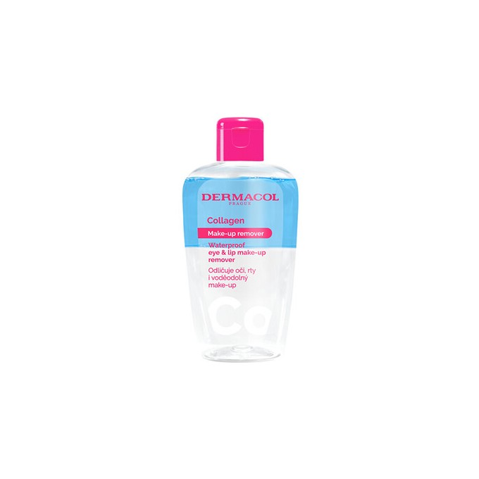 Dermacol Collagen Waterproof Eye & Lip Make-up Remover - dviejų fazių vandeniui atsparaus makiažo