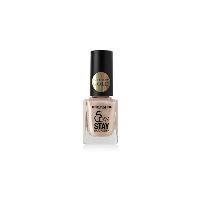 Dermacol Infinity Gold Nail Polish - ilgalaikis nagų lakas 11 ml 63 Gold