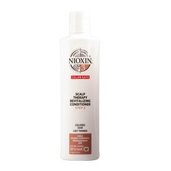 Nioxin System 3 Color Safe Scalp Therapy Revitalizing Conditioner 3D - Skin revitalizer for fine