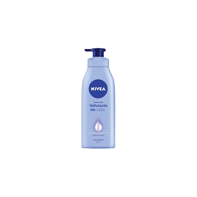 Nivea Silky Shea Butter Dry Skin Body Milk - kūno losjonas, 500 ml
