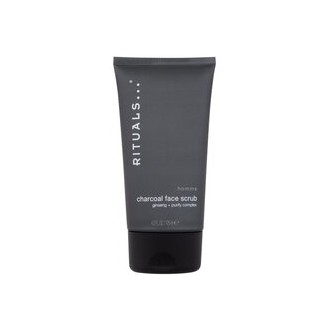 Rituals Homme Charcoal Face Scrub - odos pilingas su aktyvuota anglimi, 125 ml