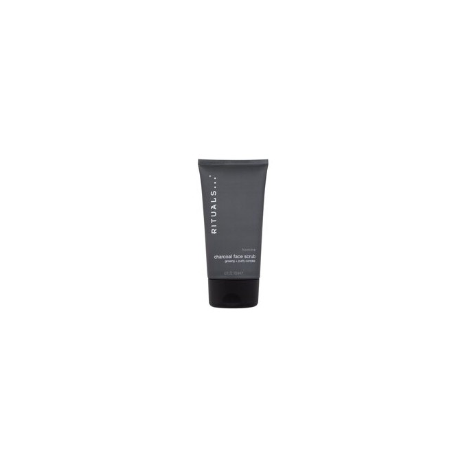 Rituals Homme Charcoal Face Scrub - odos pilingas su aktyvuota anglimi, 125 ml