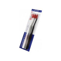 Swissdent Colours Soft-Medium (2 + 1 FREE Black + White + Grey) - Set toothbrushes