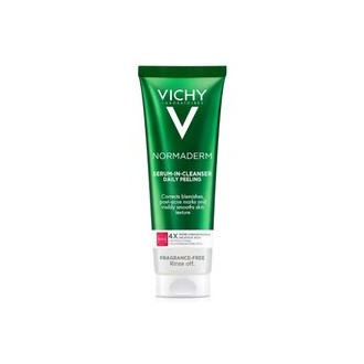 Vichy Normaderm Serum-In-Cleanser Daily Peeling - valomasis serumas kasdieniam odos šveitimui, 125