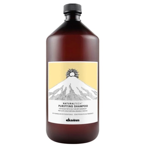 Davines Natural Tech Purifying Shampoo - šampūnas nuo pleiskanų, 1000 ml