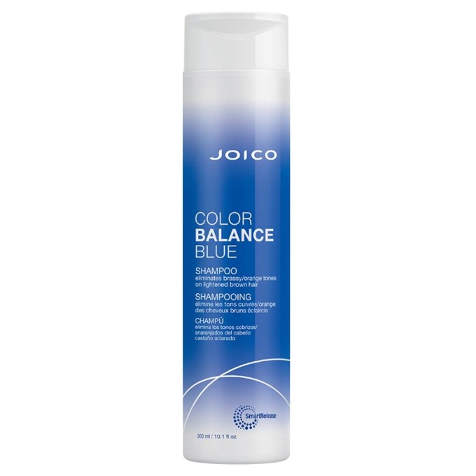 Joico Color Balance Blue Shampoo - varinius ir oranžinius tonus neutralizuojantis švelnaus poveikio