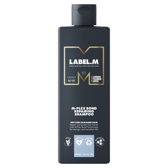 Label.m M-Plex Bond Repairing Shampoo - atkuriamasis plaukų šampūnas, 300 ml