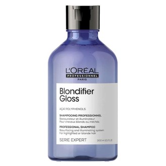 L´Oréal Professionnel Expert Blondifier Gloss Shampoo Series - šampūnas šviesiems plaukams, 300 ml
