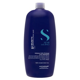 Alfaparf Milano Semi Di Lino Anti-Orange Low Shampoo - šampūnas, neutralizuojantis oranžinius