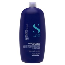 Alfaparf Milano Semi Di Lino Anti-Orange Low Shampoo - šampūnas, neutralizuojantis oranžinius