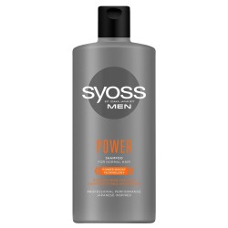 Syoss Men´s Power Shampoo - šampūnas vyrams, 500 ml