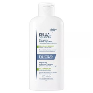 Ducray Kelual Squanorm Regulating Treatment Shampoo - šampūnas pleiskanų priežiūrai, 200 ml