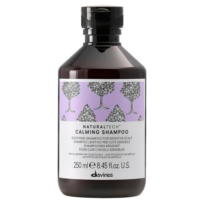 Davines NaturalTech Calming Shampoo - raminantis šampūnas jautriai ir sudirgusiai galvos odai, 250
