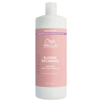 Wella Professional Invigo Blonde Recharge Color Refreshing Shampoo - spalvą atgaivinantis šampūnas