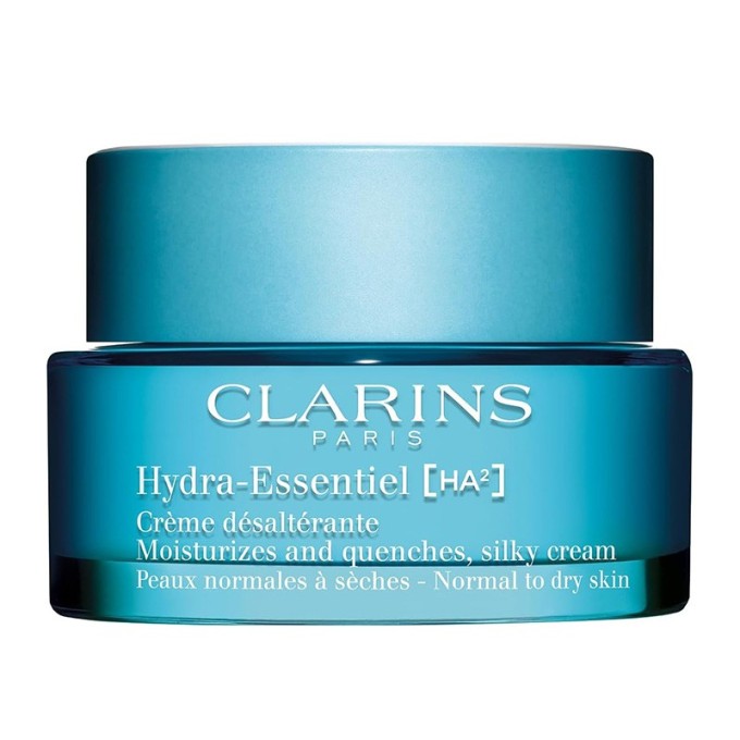 Clarins Hydra-Essentiel [HA2] Silky Cream - drėkinamasis veido kremas normaliai ir sausai odai, 50