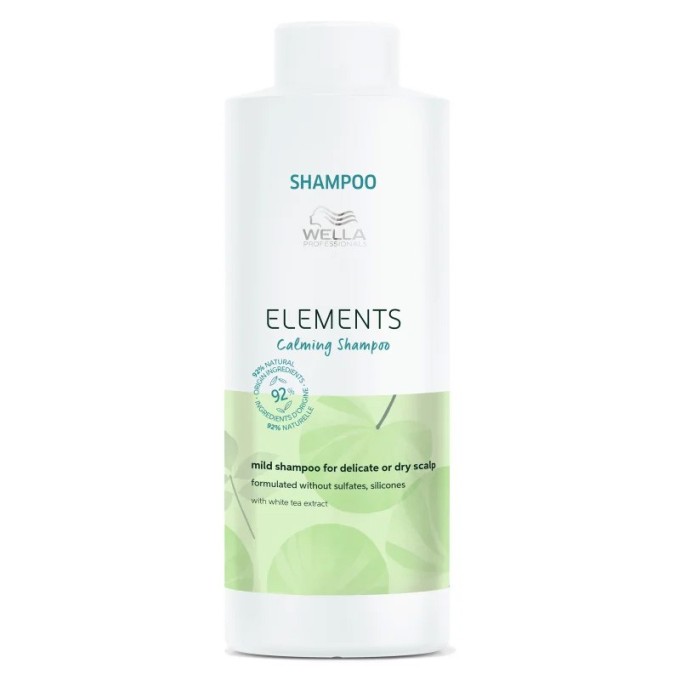 Wella Professional Elements Calming Shampoo - švelnus, natūralios kilmės šampūnas, sukurtas