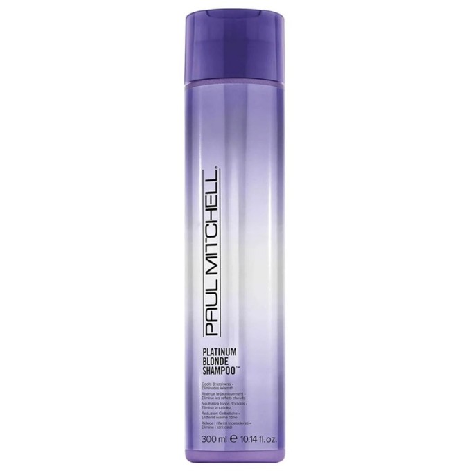 Paul Mitchell Blonde Platinum Blonde Shampoo - violetinis šampūnas, sukurtas šviesiems, žiliems ir