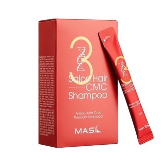 Masil 3 Salon Hair CMC Shampoo - regeneruojamasis plaukų šampūnas, 20 ml