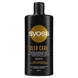Syoss Oleo Care Shampoo - šampūnas, 500 ml