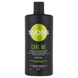 Syoss Performance Curl Me Shampoo - šampūnas garbanotiems ir banguotiems plaukams, 500 ml