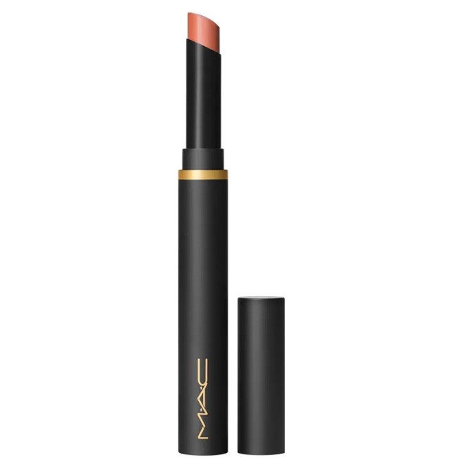 MAC Powder Kiss Velvet Blur Slim Stick Lipstick - lūpų dažai, 2 g All-Star Anise