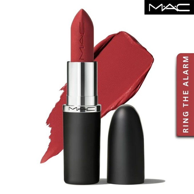 MAC Matte Lipstick - matiniai lūpų dažai, 3 g 665 Ring The Alarm