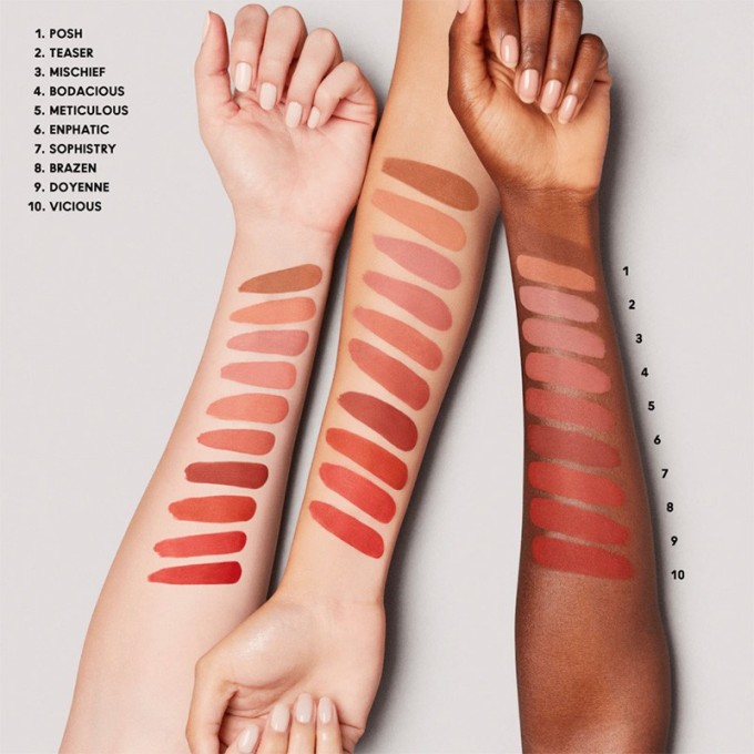 MAC Locked Kiss Ink 24HR Lipcolour - skysti lūpų dažai, 4 ml - Doyenne