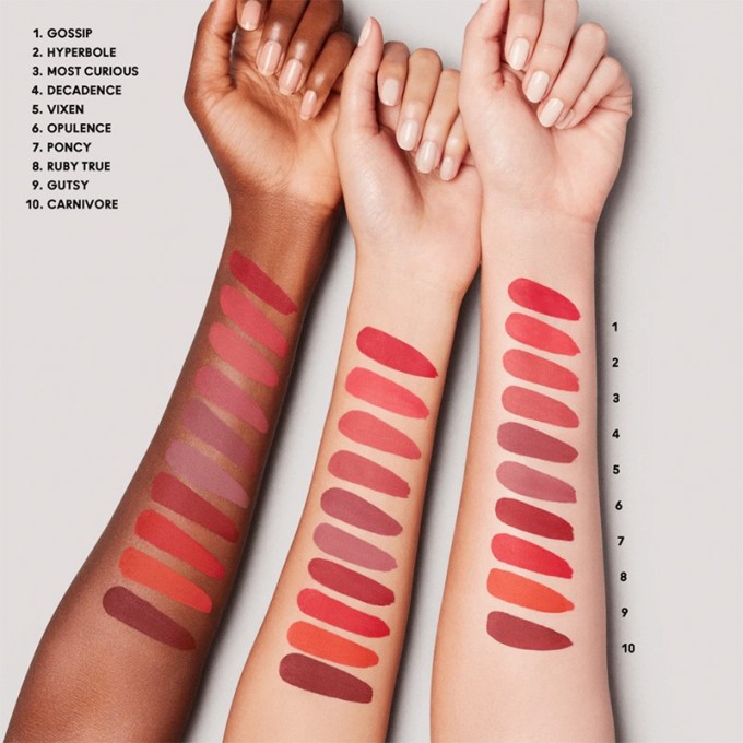 MAC Locked Kiss Ink 24HR Lipcolour - skysti lūpų dažai, 4 ml - Carnivore