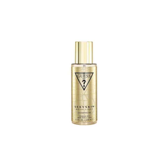 Guess Sexy Skin Metallique Champagne Fragrance Mist ( tělová mlha ) 250 ml kvepalai moterims