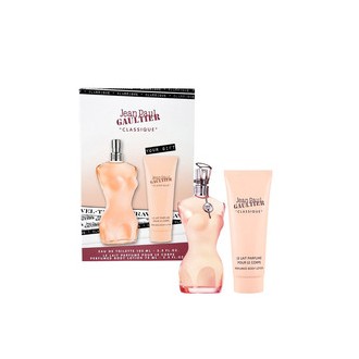 Jean Paul Gaultier Classique Gift Set 100 ml EDT and body lotion Classique 75 ml 100 ml