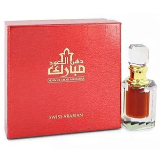 Swiss Arabian Dehn El Oud Mubarak Parfumed Oil - parfumuotas aliejus, 6 ml