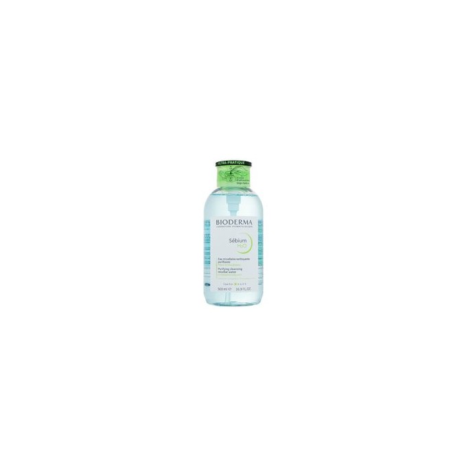 Bioderma Sébium H2O With Dispenser Misellar Water - micelinis vanduo mišriai ir riebiai odai, 500 ml
