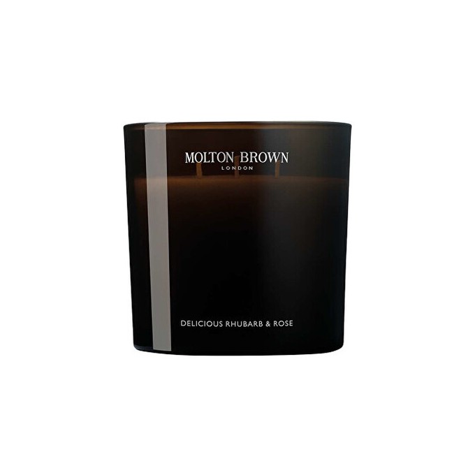 Molton Brown Delicious Rhubarb & Rose Scented Candle - Vonná svíčka 600.0g W
